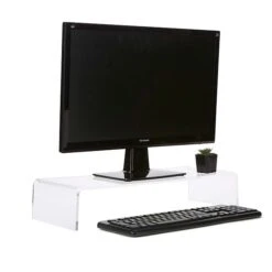 Mind Reader Acrylic Monitor Stand, Durable Monitor Riser For Computer, Laptop, IMac, Dell, Printer Stand, Clear (ACRMON-CLR) 8 Mind Reader Acrylic Monitor Stand, Durable Monitor Riser For Computer, Laptop, IMac, Dell, Printer Stand, Clear (ACRMON-CLR) -Ergot Office Furniture Shop sp51414130 s7