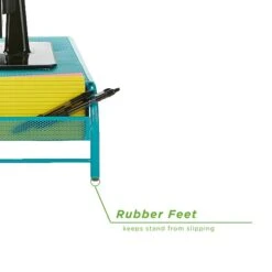 Mind Reader Network Collection Metal Mesh Monitor Stand With Drawer, Up To 24" Monitor, Turquoise (MESHMONSTA-TUR) 8 Mind Reader Network Collection Metal Mesh Monitor Stand With Drawer, Up To 24" Monitor, Turquoise (MESHMONSTA-TUR) -Ergot Office Furniture Shop sp51414134 s7