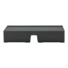 Poppin Monitor Stand, Dark Gray (105201)