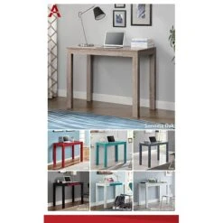 Ameriwood Home Parsons 39"W Desk With Drawer, Black (9178196) -Ergot Office Furniture Shop sp60784317 s7