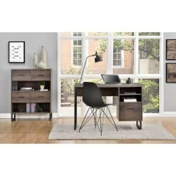 Ameriwood Home Candon 45"W Desk, Medium Brown (9892096COM) -Ergot Office Furniture Shop sp60785953 s7