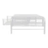 Mind Reader Network Collection Metal Mesh Monitor Stand With Drawer, Up To 24" Monitor, White (MESHMONSTA-WHT)