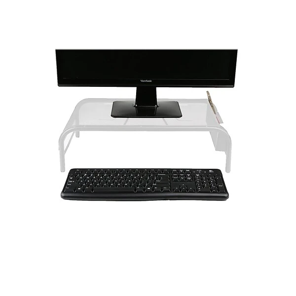 Mind Reader Monitor Stand, White (MESHM-WHT) 4 Mind Reader Monitor Stand, White (MESHM-WHT) - Image 4