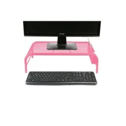 Mind Reader Monitor Stand, Pink (MESHM-PNK) -Ergot Office Furniture Shop sp65451238 s7
