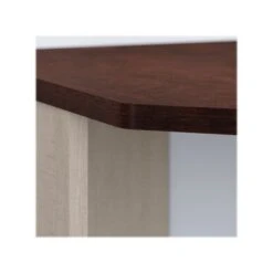 Bush Furniture Townhill 34" Corner Desk, Washed Gray/Madison Cherry (TND134WM2-03) -Ergot Office Furniture Shop sp67297693 s7