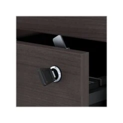 Bush Business Furniture Jamestown 60" L-Shaped Desk With Drawers, Storm Gray/White (JTN021SGWHSU) -Ergot Office Furniture Shop sp67440110 s7