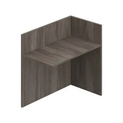 Offices To Go Superior 42" Reception Return, Artisan Gray (TDSL4224RRAGL)