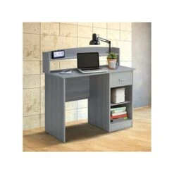 Techni Mobili 41" Table Desk, Gray (RTA-8409-GRY) -Ergot Office Furniture Shop sp72206468 s7