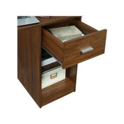 Techni Mobili 41" Table Desk, Oak (RTA-8409-OAK) -Ergot Office Furniture Shop sp72206473 s7