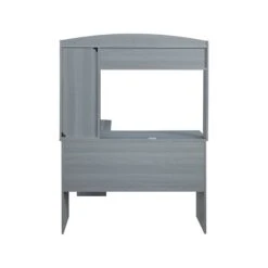 Techni Mobili 47" L-Shaped Desk, Gray (RTA-8410-GRY) -Ergot Office Furniture Shop sp72302812 s7