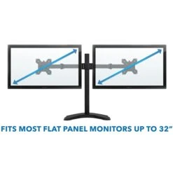 Mount-It! Dual Monitor Stand For 19"-32" Screens (MI-2781B) 11 Mount-It! Dual Monitor Stand For 19"-32" Screens (MI-2781B) -Ergot Office Furniture Shop sp72868523 s7