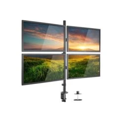 Mount-lt! Adjustable Monitor Mount, Up To 32", Black (MI-2754)