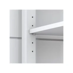 Bush Furniture Mayfield 54" Computer Desk With Shelves, Pure White/Shiplap Gray (MAD154GW2-03) -Ergot Office Furniture Shop sp73640241 s7