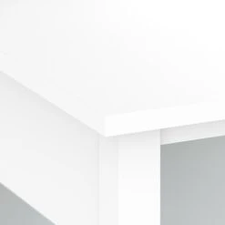 Bush Furniture Broadview 60" L-Shaped Desk, Pure White (BDD260WH-03) -Ergot Office Furniture Shop sp75834458 s7