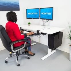 Mount-It! Executive Pro Standing Desk Bundle -Ergot Office Furniture Shop sp78856913 s7