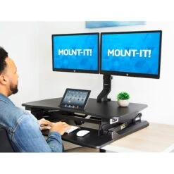 Mount-It! PowerUp Plus Ergonomic Office Bundle -Ergot Office Furniture Shop sp78856932 s7