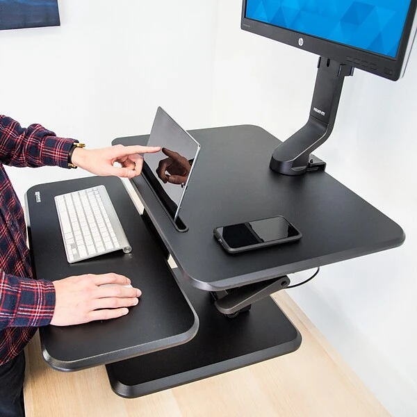 Mount-It! Active Narrow Ergonomic Office Bundle 6 Mount-It! Active Narrow Ergonomic Office Bundle - Image 6