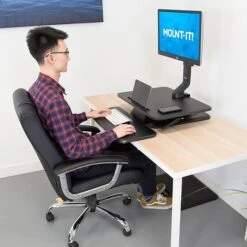 Mount-It! Active Narrow Ergonomic Office Bundle 9 Mount-It! Active Narrow Ergonomic Office Bundle -Ergot Office Furniture Shop sp78858061 s7