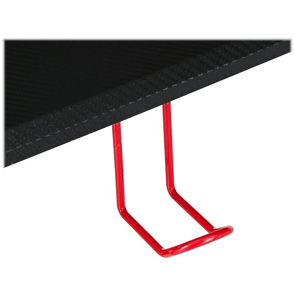 Techni Sport Stryker 50" Computer Desk, Red/Black (RTA-TS201-RED) 2 Techni Sport Stryker 50" Computer Desk, Red/Black (RTA-TS201-RED) - Image 2