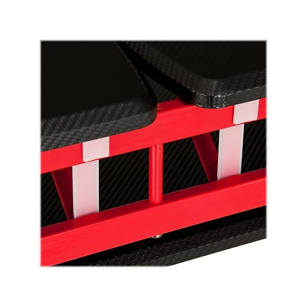 Techni Sport Stryker 50" Computer Desk, Red/Black (RTA-TS201-RED) 4 Techni Sport Stryker 50" Computer Desk, Red/Black (RTA-TS201-RED) - Image 4