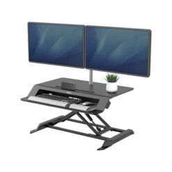 Fellowes Lotus LT 4"-16" Standing Desk Converter, Black (8215001) 10 Fellowes Lotus LT 4"-16" Standing Desk Converter, Black (8215001) -Ergot Office Furniture Shop sp84425476 s7