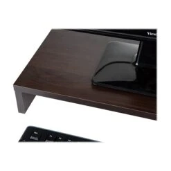 Mind Reader Woodland Collection Monitor Stand, Up To 24" Monitor, Brown (RECMON-BRN) -Ergot Office Furniture Shop sp84911308 s7