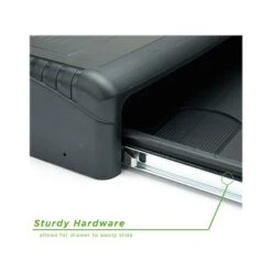 Mind Reader Monitor Stand, Black (KEYDESK-BLK) -Ergot Office Furniture Shop sp85144559 s7