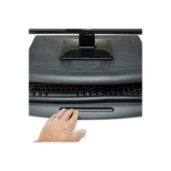 Mind Reader Monitor Stand, Black (KEYDESK-BLK) -Ergot Office Furniture Shop sp85144562 s7