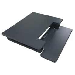 Victor Technology High Rise 21"H Adjustable Desk, Black Wood (DCX760G) -Ergot Office Furniture Shop sp86636648 s7