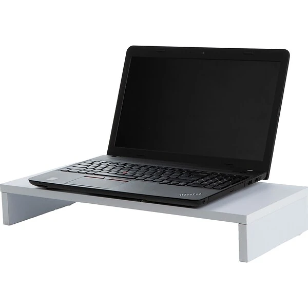 Mind Reader Monitor Riser, White (RECMON-WHT) 5 Mind Reader Monitor Riser, White (RECMON-WHT) - Image 5