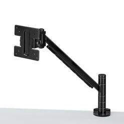Fellowes Designer Suites Flat Panel Monitor Arm, Up To 21", Black Pearl (8038201)