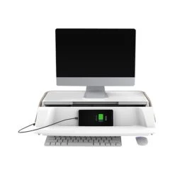 Flexispot MonitorStand Workstation, 17"-30" Monitor, Light Tan (S6T)