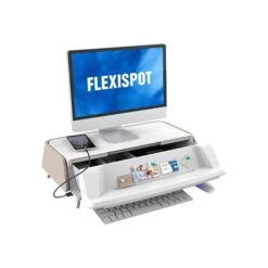 Flexispot MonitorStand Workstation, 17"-30" Monitor, Light Tan (S6T) -Ergot Office Furniture Shop sp89750703 s7