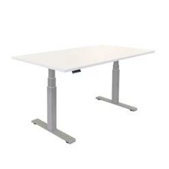 Fellowes Cambio 25"-50" Height Adjustable Standing Desk, White (9788202WHT)